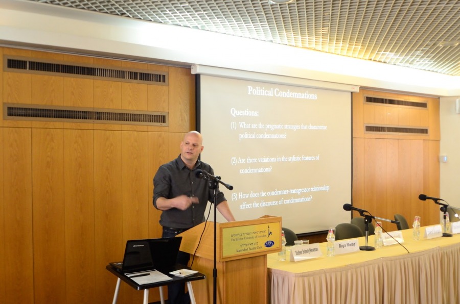 Dr. Zohar Kampf, former Head, the Swiss Center for Conflict Research, Management and Resolution (2013-2014).