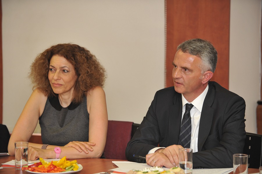 תמונות מביקור שר החוץ השוויצרי